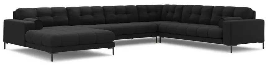 Тъмносив ъглов диван (десен ъгъл) Bali – Cosmopolitan Design