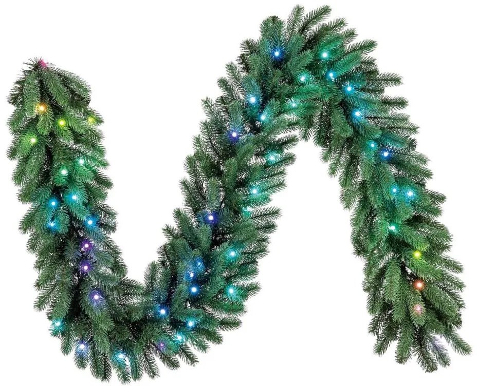 Twinkly GT90P4425P00 -LED RGBW Димируема коледна гирлянда 50xLED Wi-Fi