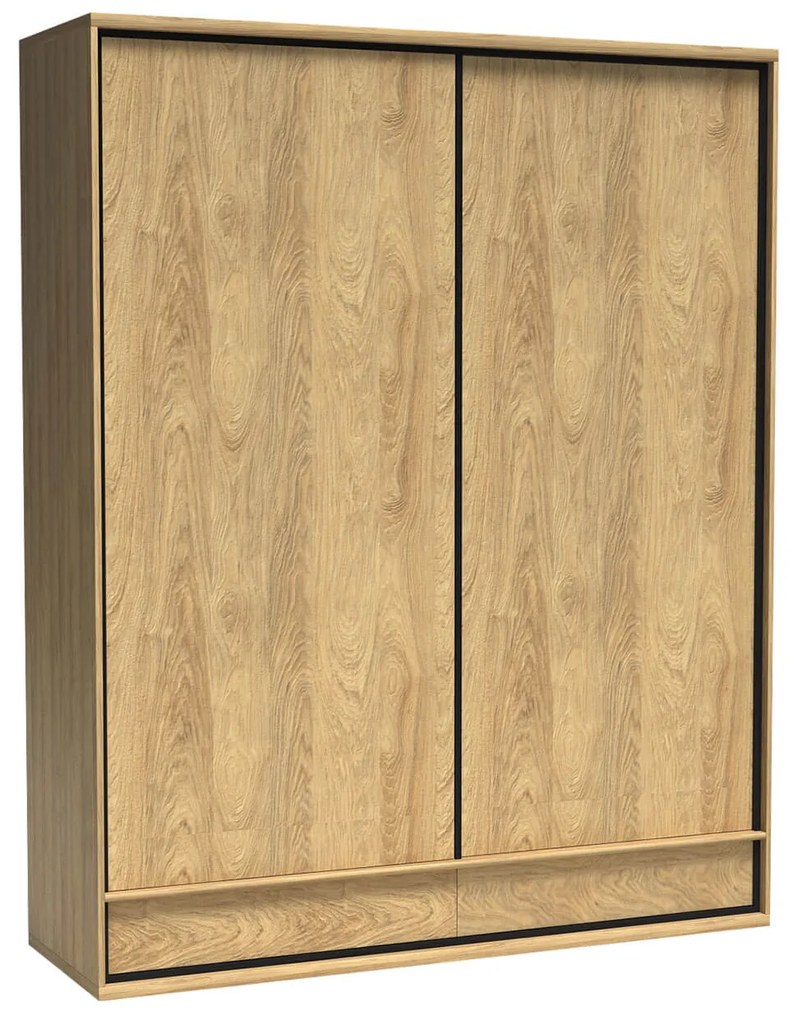 Гардероб Mediolan плъзгащи-Natural