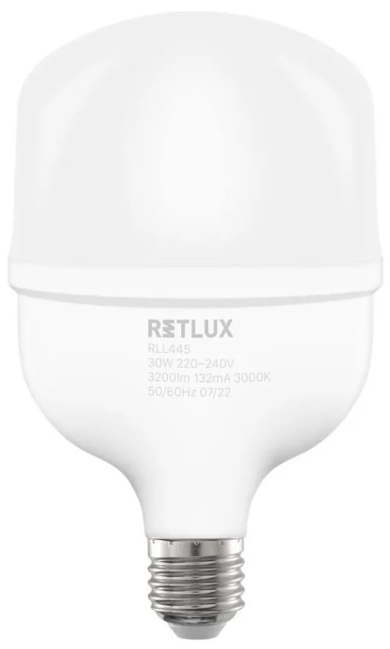 Retlux - LED Крушка T100 E27/30W/230V 3000K