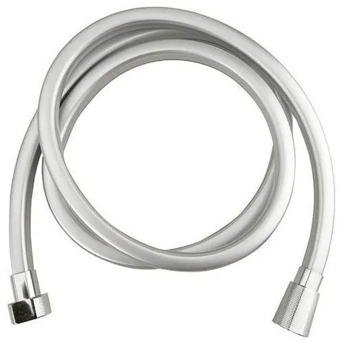 Пластмасов душ маркуч в сребрист цвят Quadroflex – Sapho