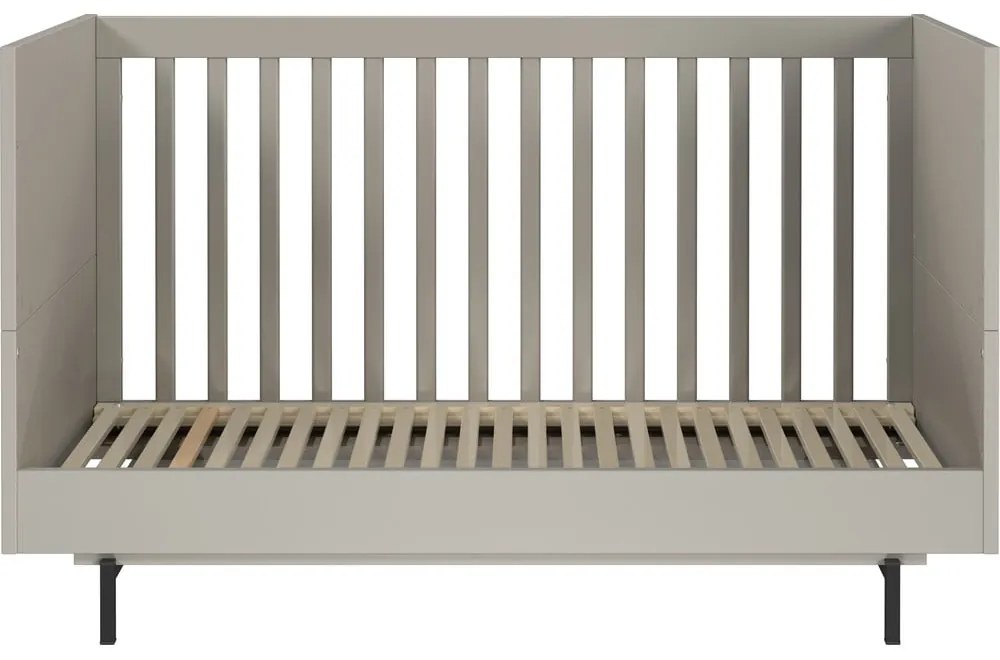 Сиво детско легло 70x140 cm с включена подматрачна рамка Tomino – Germania