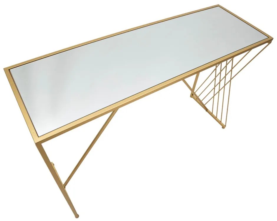 Конзолна маса в златисто 40x120 cm Easy - Mauro Ferretti