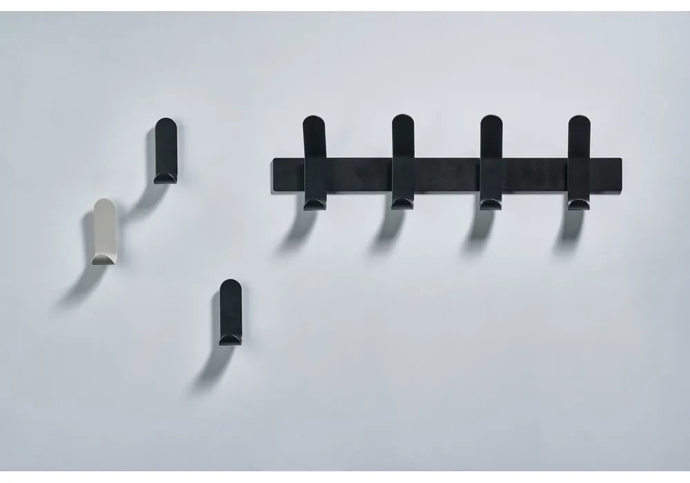 Мека сива стоманена стенна закачалка A-Rack - Zone