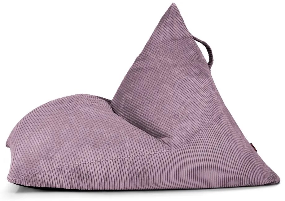 Лилав пуф от рипсено кадифе Razz – SLOWDOWN