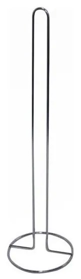 Държач за тоалетна хартия 16x55,7 см, хром с блясък