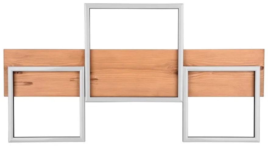 Черно и естествено LED затъмняващо се осветително тяло за таван 34x65 cm Harper – Trio