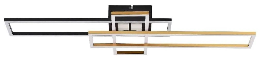 Zuma Line MS243 - LED Димируема лампа LUMENZ LED/55W/230V 3000-6000K черен/златист + д.у.