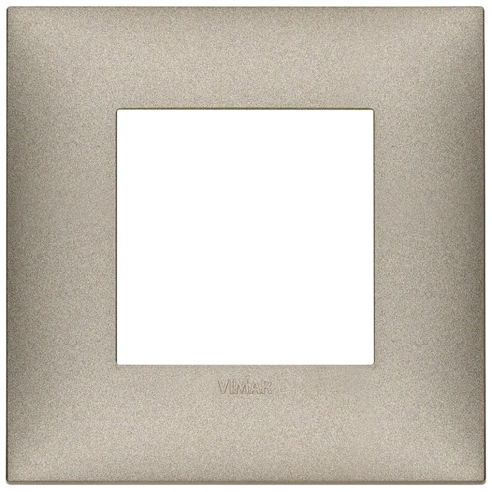 VIMAR 09662.23 Декоративна рамка технополимер, 2M, Титан мат,  NEVE UP