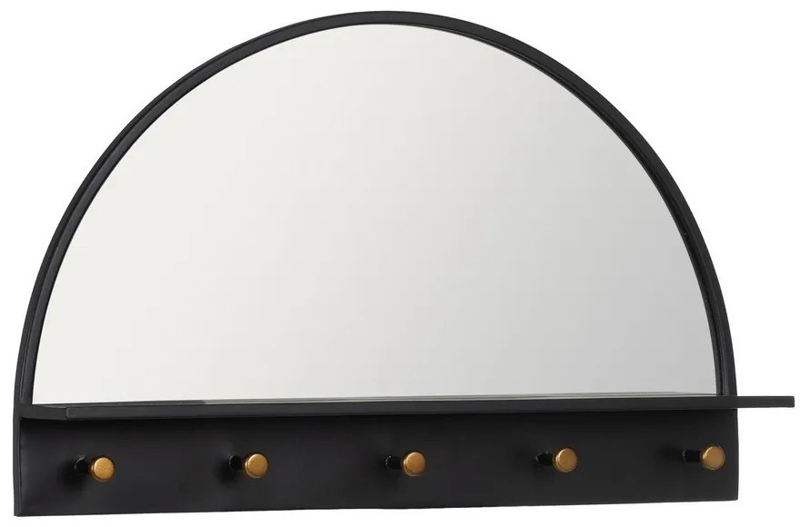 Стенно огледало със закачалка 69x43 cm – Ixia