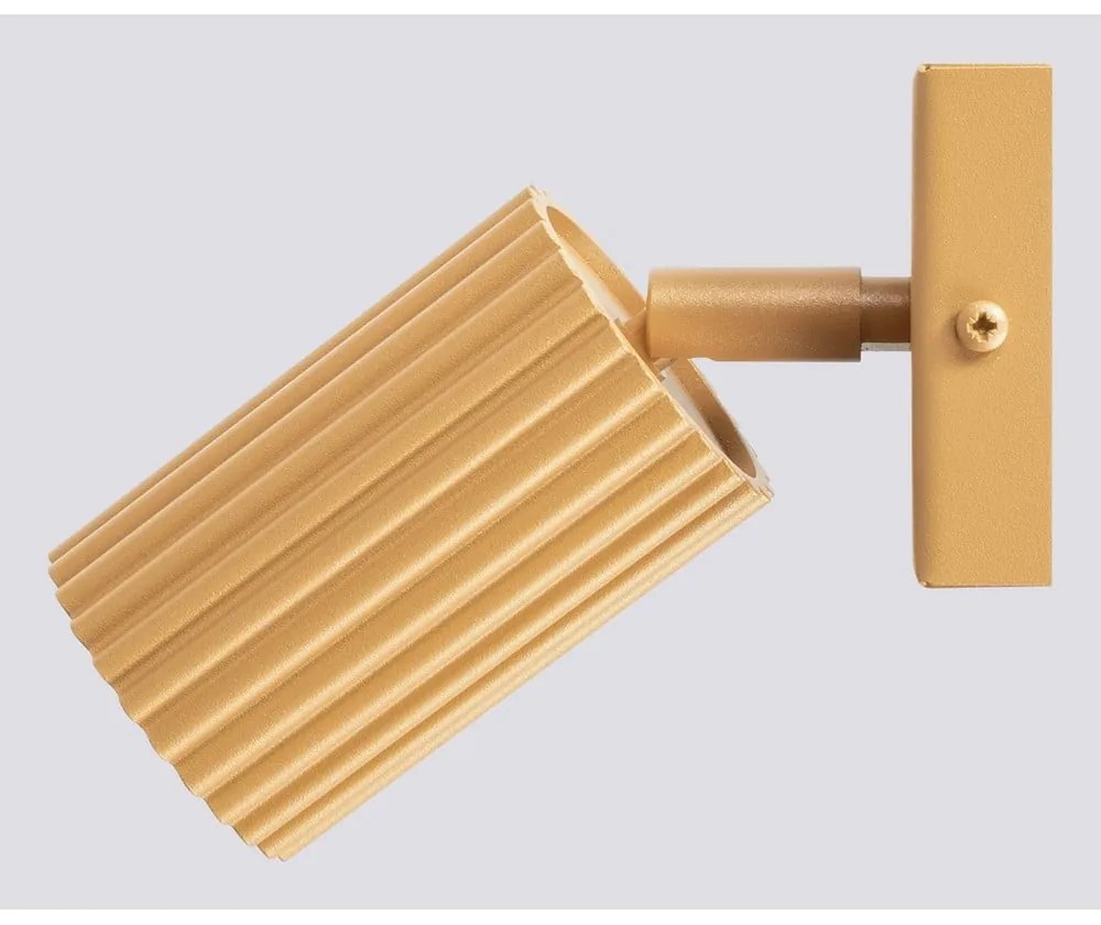 Прожектор в златист цвят 8x16 cm Gleam – Sollux