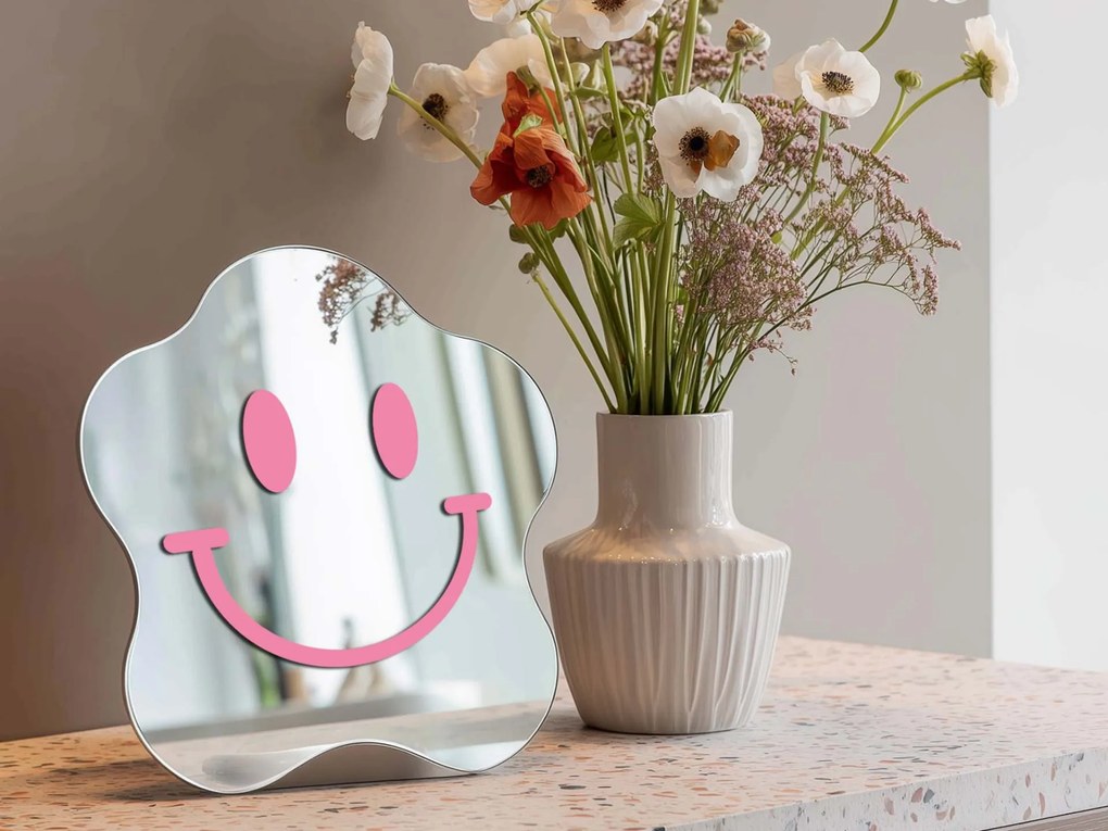 Стикер за огледало S18 – Усмивка 89x70