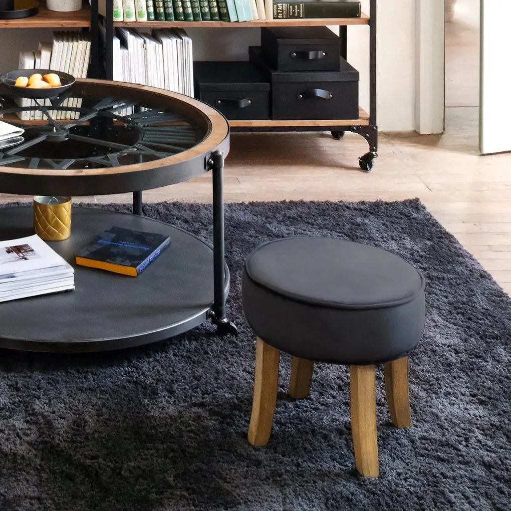 Табуретка atmosphera Adriel, Кадифе - Тюркоаз