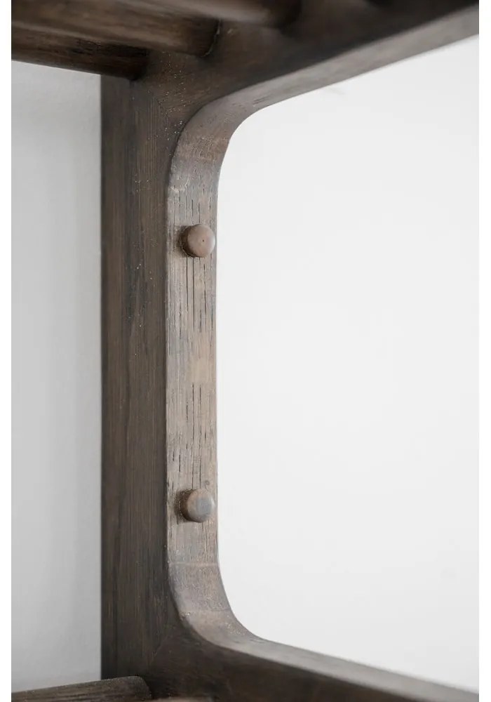 Тъмнокафява дъбова закачалка за стена Inverness - Rowico