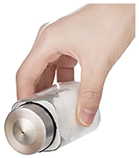 Солници комплект Luigi Ferrero Rome FR-7902R, 100 мл, 3 части, Стойка, Неръждаема стомана, Прозрачен/инокс