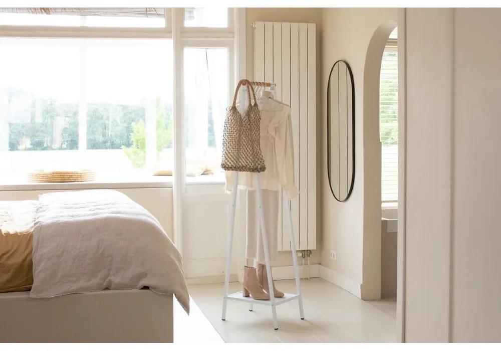 Бяла стоманена стойка за дрехи Linn – Brabantia