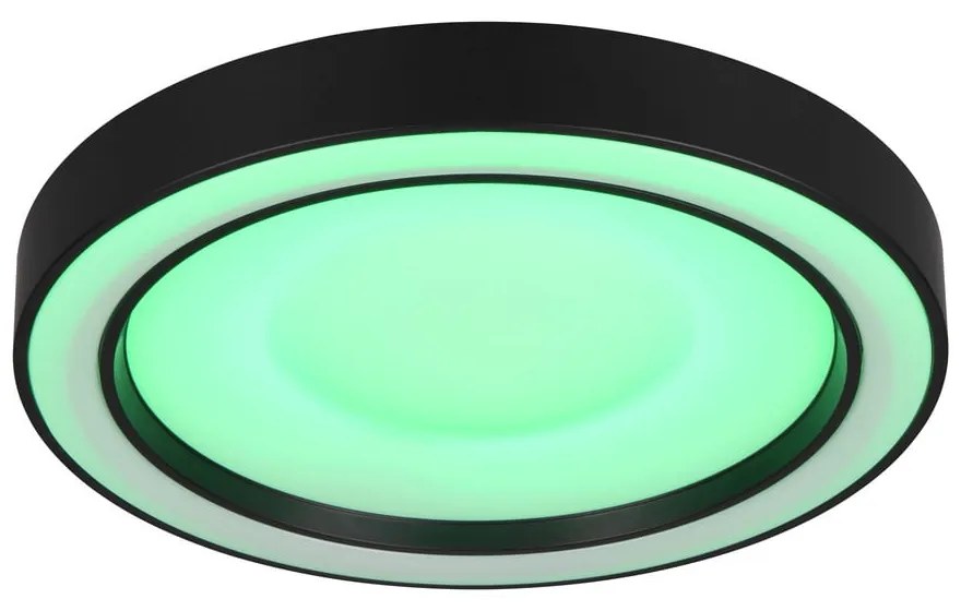 Черно-бяло LED осветително тяло за таван ø 40 cm Arco – Trio