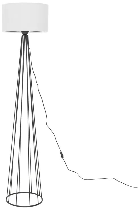 Подова лампа Флоренция 193-000097 цвят бял-черен