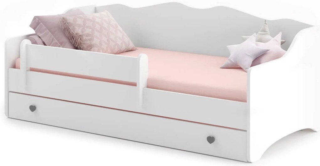 Бебешко Детско легло Haidi ΙΙ-Gkri-White