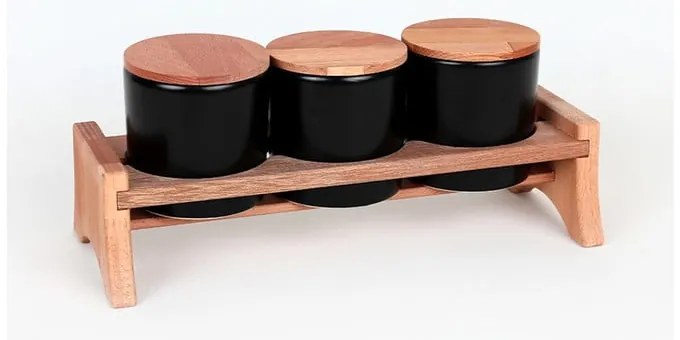 Комплект за подправки с поставка 3 бр. - Hermia