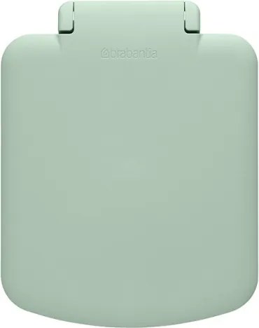 Кош за боклук с педал Brabantia StepUp 1005558, 40 л, Екологични материали, Голям отвор, Светлозелен