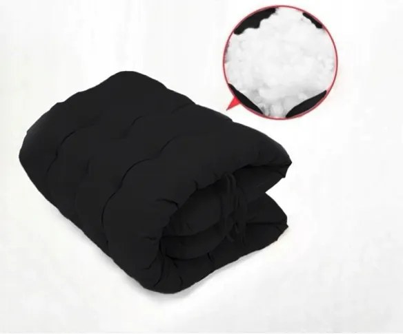 Градински шезлонг със сива рамка и възглавница Сив