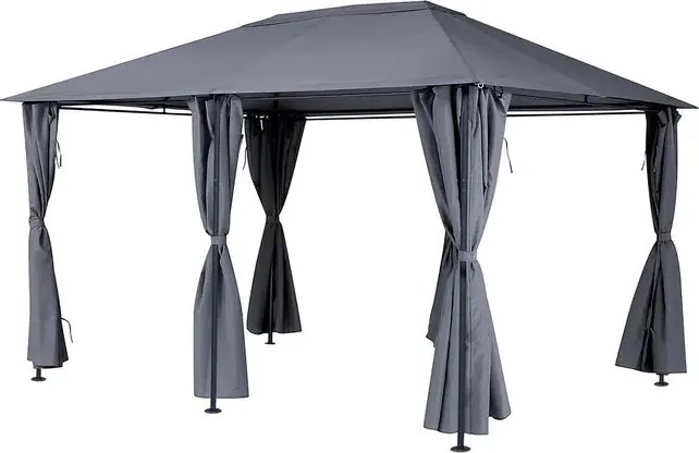 Беседка Hesperide Santorini, Цвят Шисти, 3x4 m