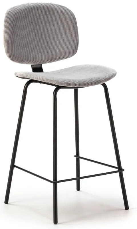 Светлосиви бар столове в комплект от 2 бр. (височина на седалката 66 cm) Arus – Marckeric