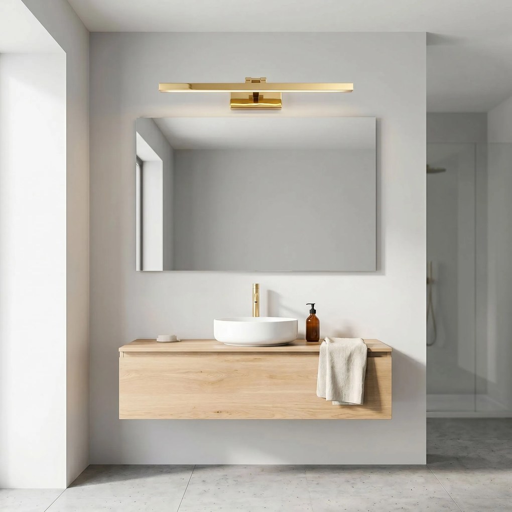LED аплик за баня APP1862-1W 80 cm GOLD