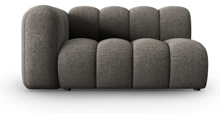 Тъмносив модулен диван (ляв ъгъл) Lupine – Micadoni Home
