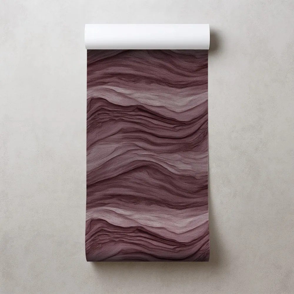 Тапет – Вълнообразни кафяви текстури