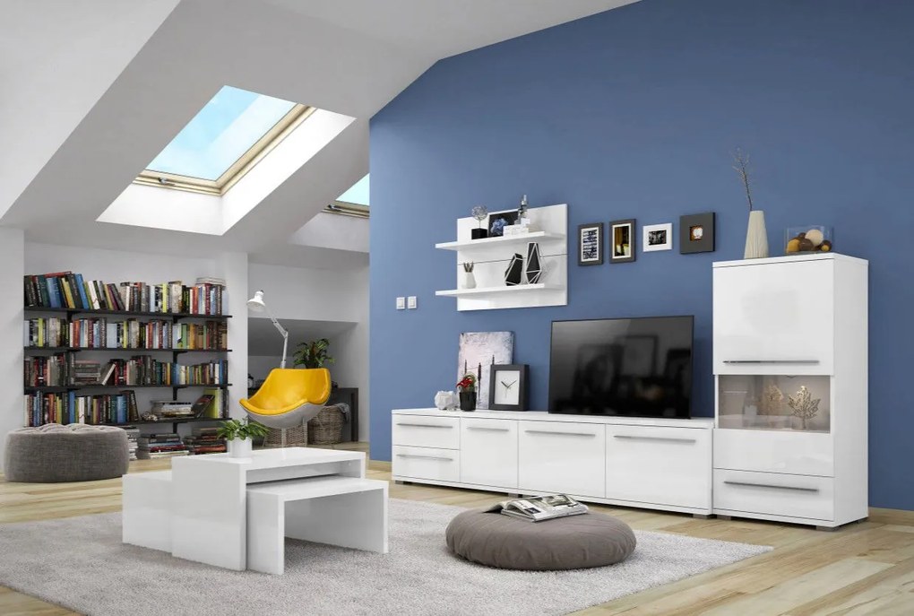 Холна маса Realm plus-бял