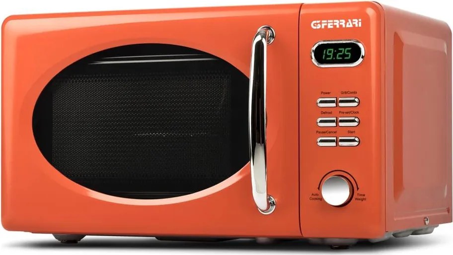 G3Ferrari G1015509 - Микровълнова фурна с грил 1150 W/230 V, 20 л, оранжева