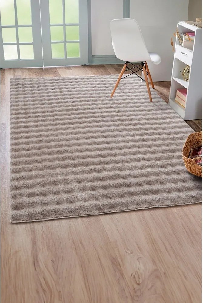 Бежов килим подходящ за пране 200x300 cm Bubble Emarald – Mila Home