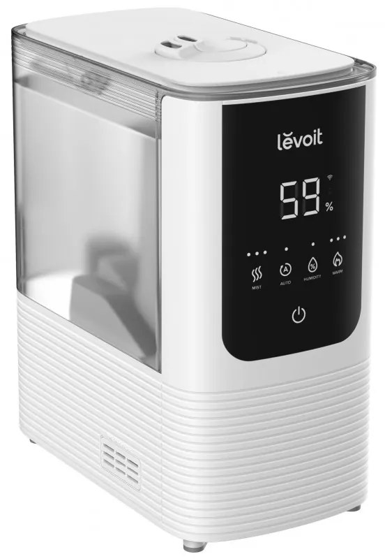 Овлажнител за въздух Levoit OasisMist 450S LUH-O451S-WUS, 40 м2, 280 W, 4.5 л, Ароматерапия, Автономия 45 часа, Бял