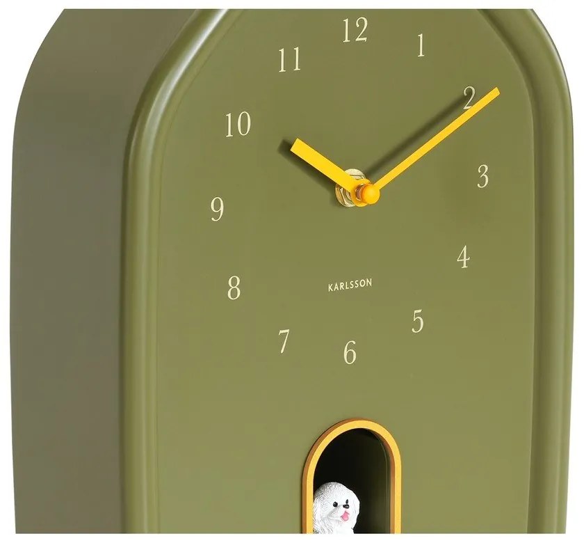Стенен часовник Modern Doggy – Karlsson