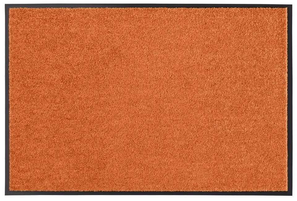 Оранжева изтривалка Wash &amp; Clean, 39 x 58 cm - Hanse Home