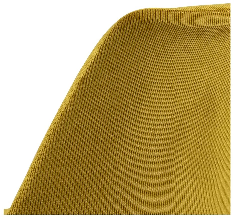 Жълт трапезен стол Eris - Actona