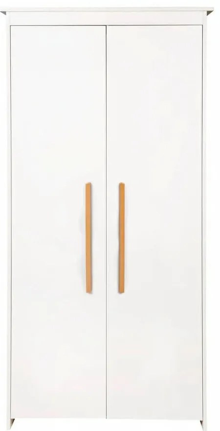Бял детски гардероб 96x190x50 cm Lilo – Roba