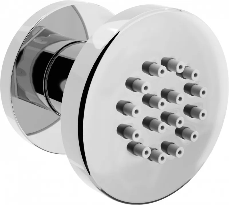 Mexen странична душ глава за външен монтаж, хром - 79361-00