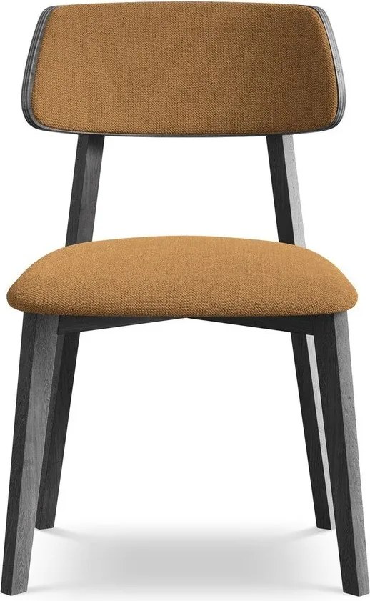 Теракотен трапезен стол от масивна дървесина Niu – Makamii