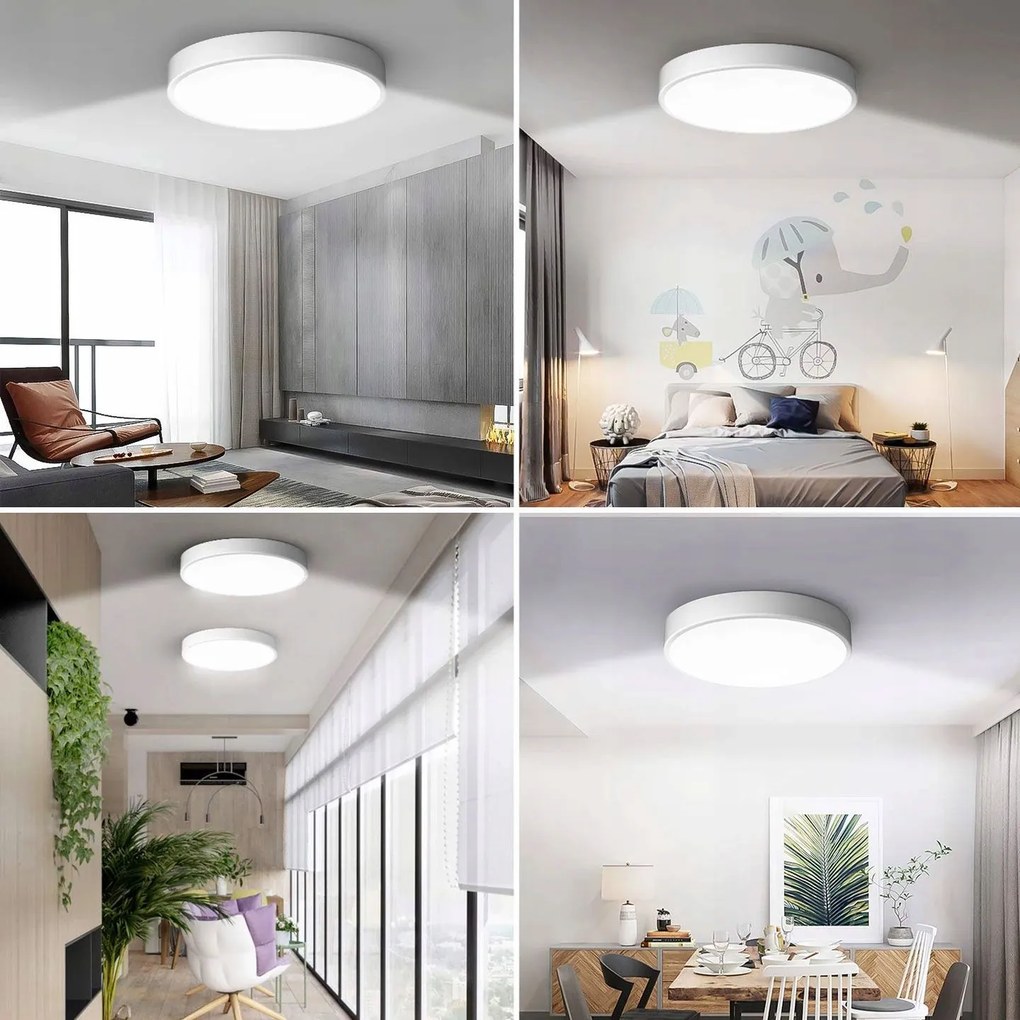 LED ПАНЕЛ ВГРАДЕН Round White 42W