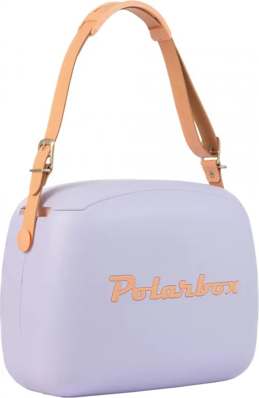 Хладилна чанта Polarbox Pop, 6 литра, Включени 2 кутии за обяд, Запазва студено до 24 часа, Лилав/Оранжев