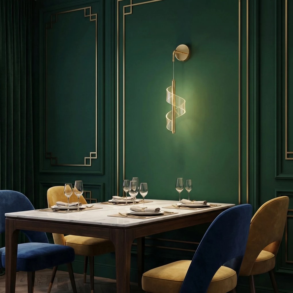 СТЕНЕН LED АПЛИК G177-W GOLD