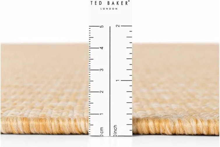 Килим за открито и закрито в цвят жълта охра/кремав 120x170 cm Haringey Linley – Ted Baker