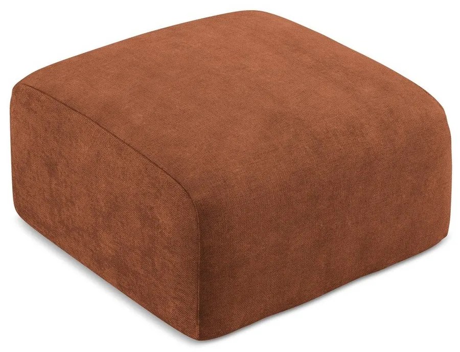 Теракотена шенилова табуретка Leila – Makamii