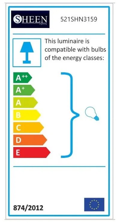 Черно висящо осветително тяло с метален абажур ø 32 cm Detroit – Opviq lights