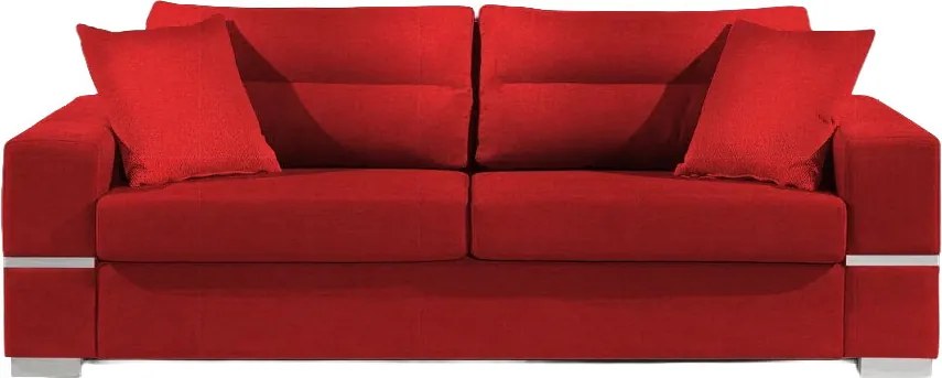 Диван "Fenia" Триместен-230ш 90д см.-червен