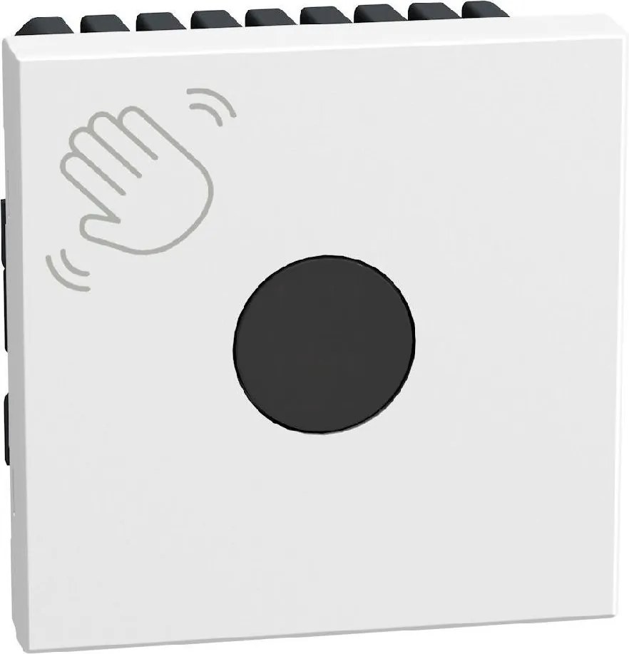 Bticino Бутон 2 мод. безконтактен цвят Бял Light Now Bticino YW4005TL