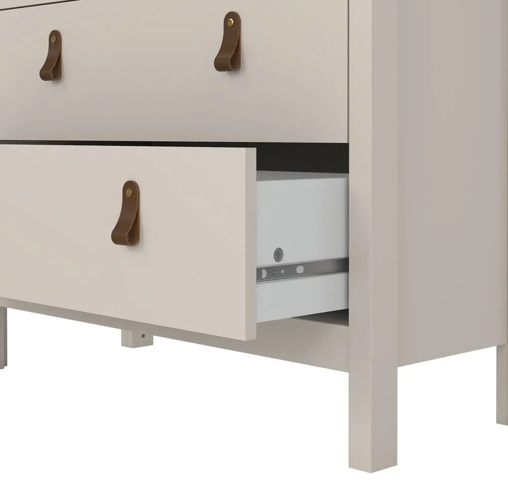 Сиво-бежова витрина 78x199x33 cm Madrid – Tvilum